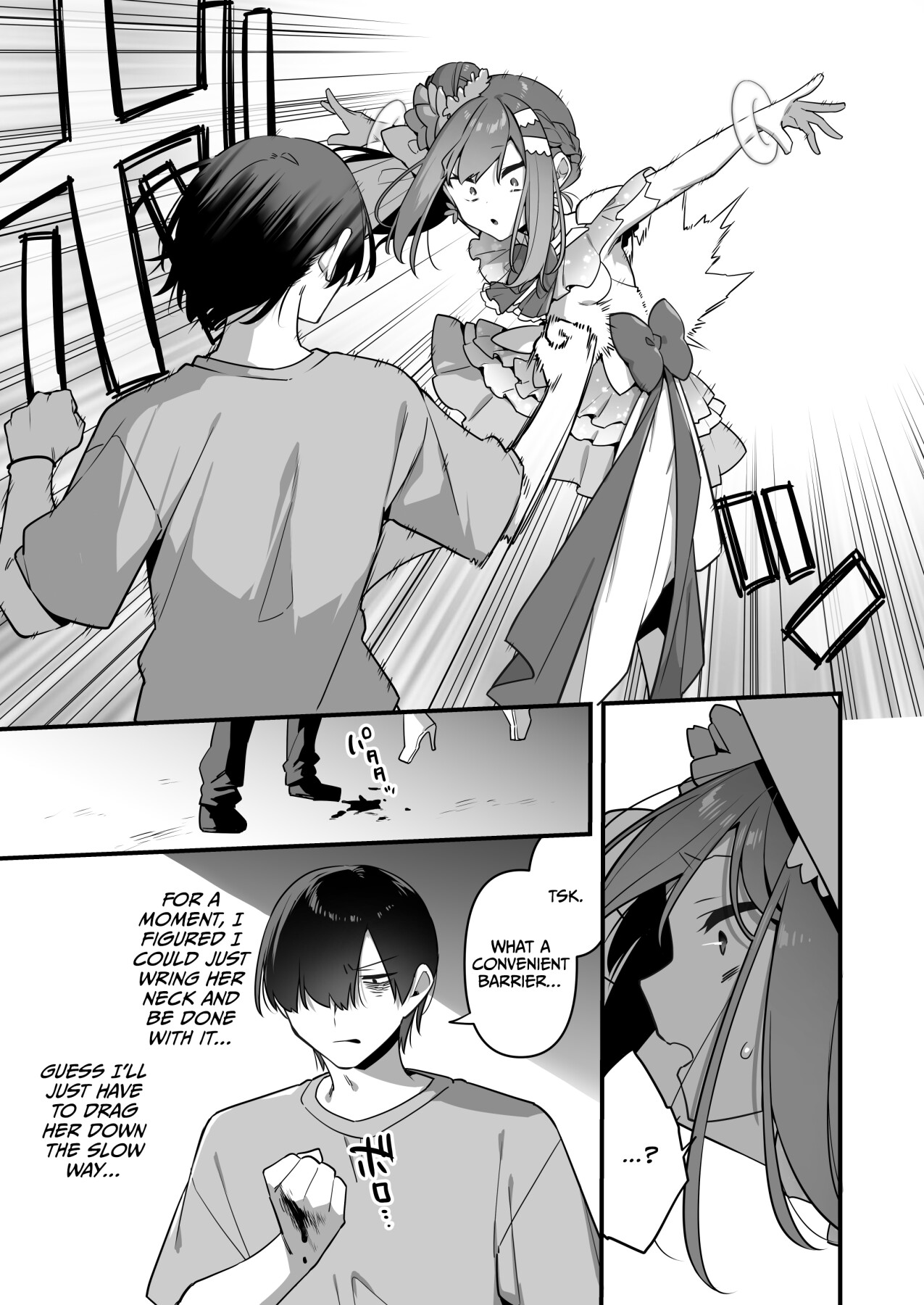 Hentai Manga Comic-Since I became a pawn of evil... I'll disgrace the magical girl 3-Read-49